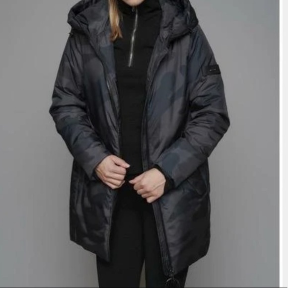 ✨Host Pick✨New Rino & Pelle Jarlyn Coat- Camo Size 36/Small - Picture 2 of 7